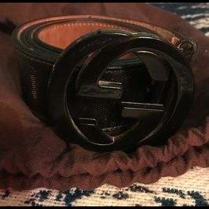 Mens gucci belt 100% authentic